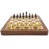 Generique Jeu bois ECHIQUIER PLIANT 18CM ROI 31MM TRADITIONNEL Multicolore