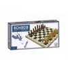 Piatnik WILSON JEUX - Coffret Pliant imprimé 28 cm ECHECS - Echiquier Pliant en Bois - Echiquier lettré et chiffré - ECH21001