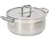 Faitout en inox 18/8 GamHotel 36 cm - GamHotel Qualité Pro Argenté