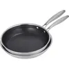 GamHotel - Set de 2 poêles 24/28cm triplex - BlackSteel