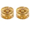 Yellow Parts EZ1219GKnob Gold 2-Pack potmeterknop