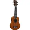 Lâg TKU10S - Ukulélé soprano Tiki 10 - Naturel pores ouverts (+housse)