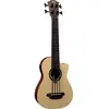 LAG Guitars Tiki Uku TKB150FCE Fretless Tiki Bass fretloze elektrisch-...