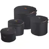 Tobago APJT18 Jazz drumhoezenset voor 18, 14, 12, en 14 inch
