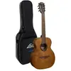 LAG Guitars BlueWave 1 TNBW1TE-BRW E/A klassieke gitaar met effecten e...