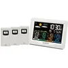Station Météo La Crosse Technology WS6204-WHI avec 3 capteurs Blanc