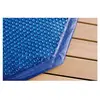 Bâche à bulles pour piscine bois UBBINK OCEA 470x860 - Bleu - Epaisseu...