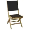 PROLOISIRS Chaise Pliante - Newton - Teck Fsc 100% - Assise Et Dossier...