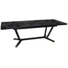 Progarden Table de jardin - Rectangulaire - Extensible - Structure en aluminium - Jusqu'à 12 p. - VITA - Proloisirs
