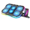 Spirit of Gamer Laptop Cooler   Cooler For Laptop   Laptopkoeler   RGB  2400 RPM   10 Tot 17 Inch   Zwart