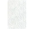 ScrapCooking - Tapis Bûche Silicone « Ondine » - Moule Bûche de Noël 3D en Relief - 28,3 x 18 cm - Qualité Professionnelle - Pâtisserie, Dessert, Gâteau Original - Avec Recette - Blanc - 2975