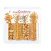 Mix de décors sucrés dorés 62 g