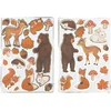 PARTYPRO - 35 bosdieren stickers bosdecoratie