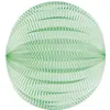 Lampion - Party Pro - 50218M - Vert menthe - 20 cm - Papier gaufré - D...