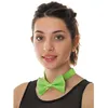 Noeud papillon adulte - Vert fluo - Taille Unique - Qualité supérieure