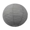 PARTY PRO LANTERNE JAPONAISE GRISE 35 CM 35 cm de diamètre Gris