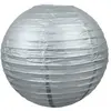 Lanterne japonaise argent 35 cm