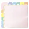 PARTYPRO - 16 roze pastel papieren servetten, 33 x 33 cm, geschulpte r...