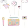 PARTYPRO - 8 Photobooth-accessoires jaren 90