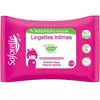 Saforelle Soin & Hygiène Miss Lingettes Intimes Biodégradables 25 lingettes