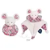 Doudou et Compagnie Sweat à capuche - HELVETICA - VISCOMPTE - Bleu - Enfant - Mixte