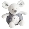 Doudou musical Doudou et Compagnie Souris 3 lumières