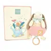 Doudou et Compagnie Peluche musicale Lapin Ciboulette Dans mon jardin (20 cm)