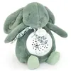 Doudou et Compagnie Veilleuse musicale projections d'étoiles vert sauge (24 cm)