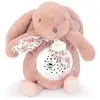 Doudou et Compagnie Veilleuse musicale projections d'étoiles rose (24 cm)