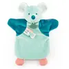 Doudou et Compagnie - Doudou marionnette - Souris - Verte- DC4005