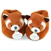 Jeu d'éveil Doudou et Compagnie Unicef Chaussons Panda Roux