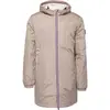 Parka Helvetica ELIOTT - Beige - Capuche en sherpa - Fermeture par zip...