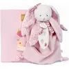 Doudou Lapin Vanille Fraise rose (25 cm)
