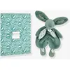 Lapin Doudou vert sauge (29 cm)