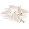 Doudou et Compagnie Doudou Plat Pétales Ours Blanc 25 Cm