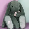 HELVETICA Peluche géante lapin Fleurette Eucalyptus (70 cm)
