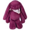 HELVETICA DOUDOU ET COMPAGNIE - Peluche lapin Fleurette 35cm Violet