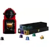 Cafetière Nespresso Krups YY5789 INISSIA rouge + 50 capsules