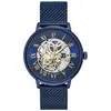Pierre Lannier Homme 318B468 Milanais PVD bleu