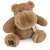 Histoire d'Ours Peluche L'Hippo chocolat chaud (25 cm)