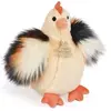 Peluche poule beige - 20CM Beige Histoire d'ours