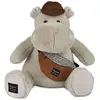 Peluche Hippopotame HELLO BROOK beige (38 cm)