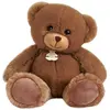 Histoire d'ours Peluche ours Bellydou marron 90 cm