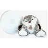Histoire d'Ours - Les Z'Animoos Lapin Marius, Gris Taille 30 cm
