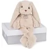 Histoire d'Ours Coffret peluche Lapin Copains câlins beige (40 cm)