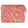 MW Housse Compatible Macbook Pro/Air 13 Basics ²Life Botanic Rouge