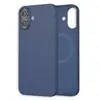 Coque en Silicone WeFix compatible MagSafe pour iPhone 16 Plus Bleu