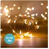 SKYLANTERN Guirlande Micro LED 2M Cuivre 20 LEDs