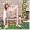SKYLANTERN Arche Mariage 14x217M Arche de Mariage Rectangulaire en Bois
