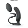 Love to Love - Double Game - Prostaatvibrator Met Cockring - Zwart